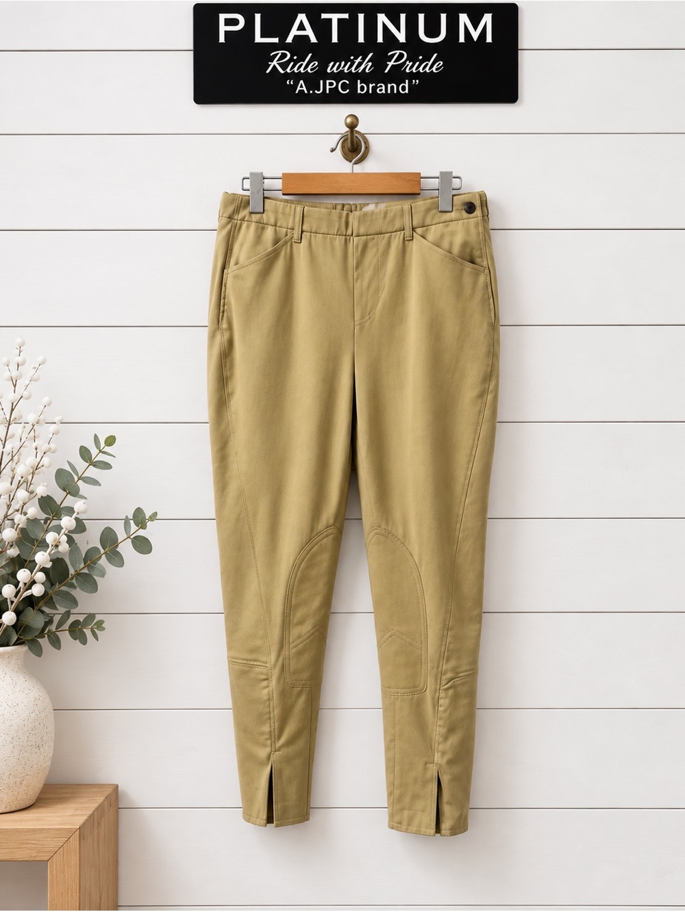 PLATINUM RIDE WITH PRIDE - Ladies Riding Breeches Size 34 (Long